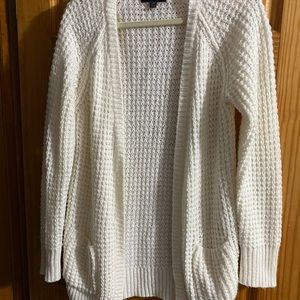 White long sleeve sweater